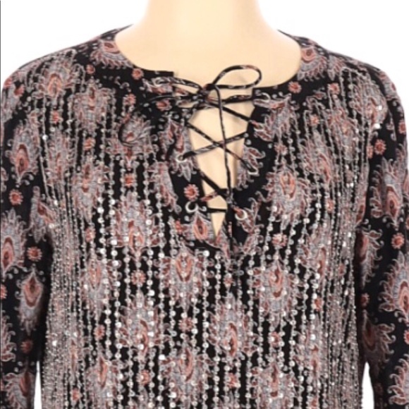 Vintage Boho sequin dress Design Lab - Picture 5 of 11